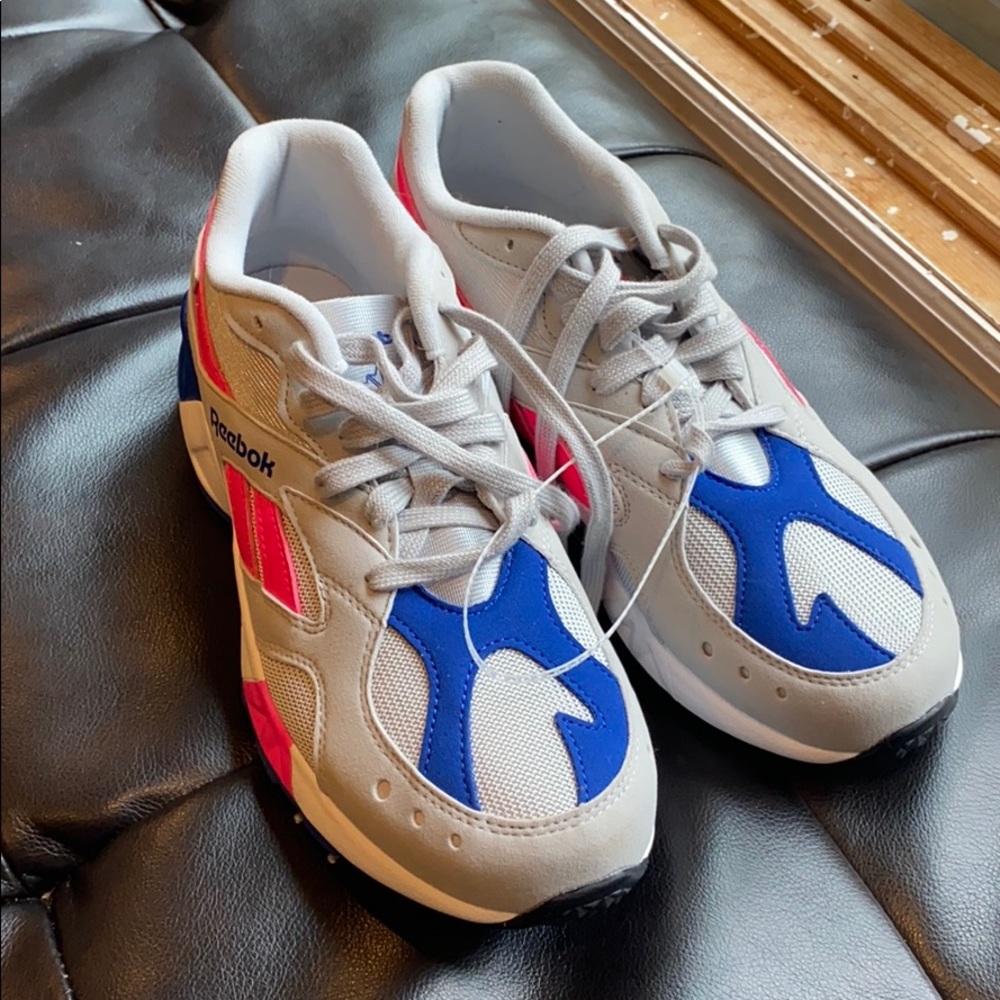 Reebok Aztrek  Mens Shoes Grey-Acid